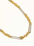 EVA Mixed Metals Leslie Chain Necklace