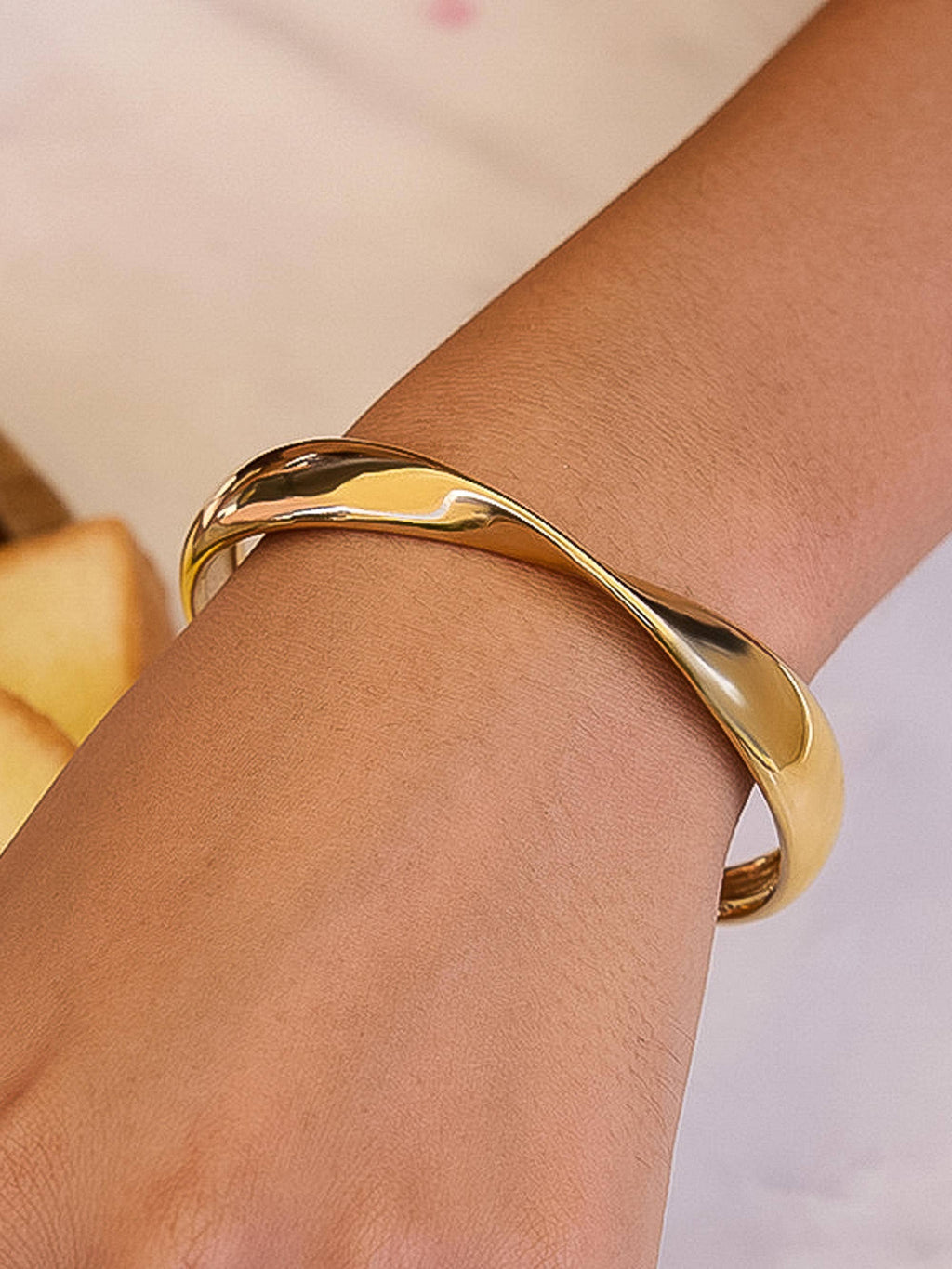 EVA Twist Cuff Bracelet: