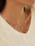 EVA Sparkle & Flower Necklace