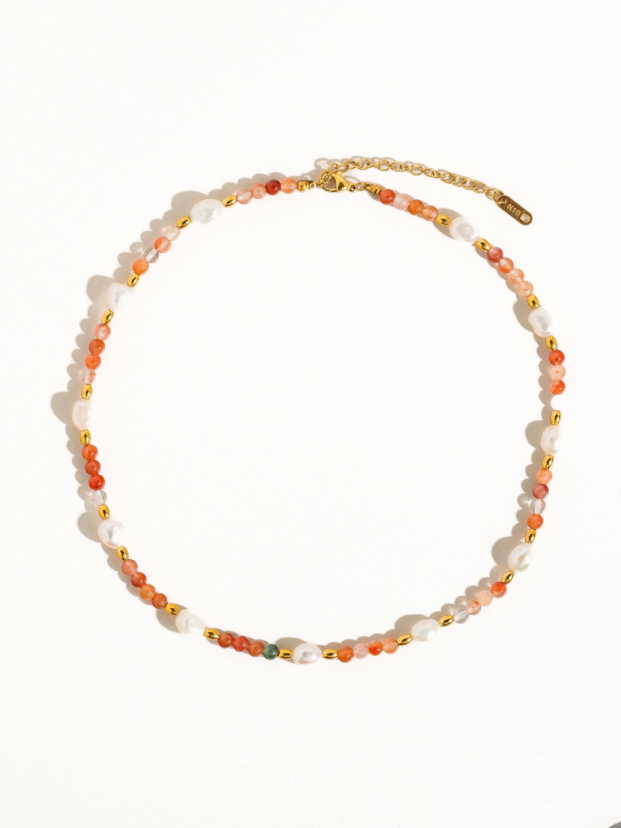 EVA Rose Pearl Necklace