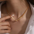 EVA Huggie Necklace