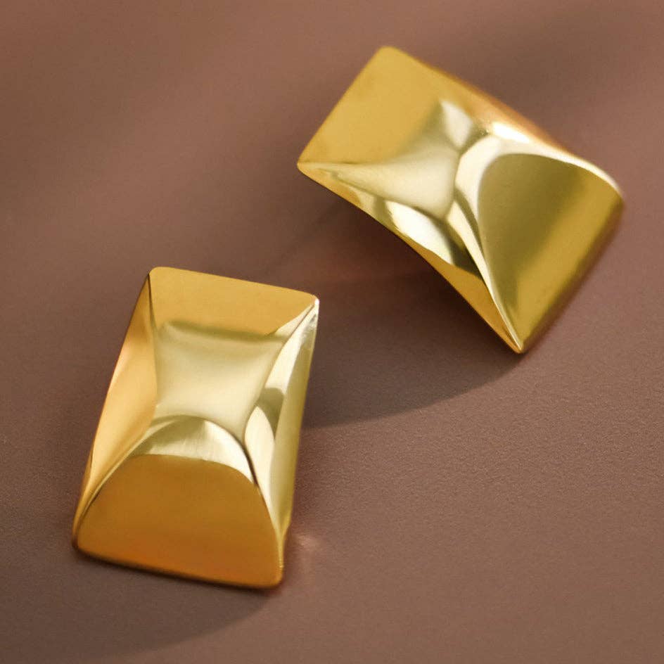 EVA Statement Stud Earrings