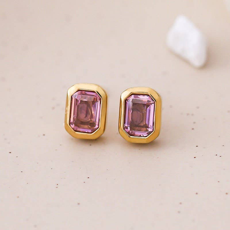 EVA Blushing Pink Studs