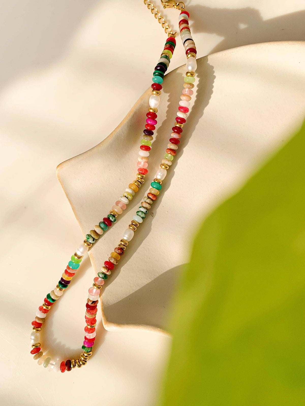 EVA Life in Color Beaded Necklace