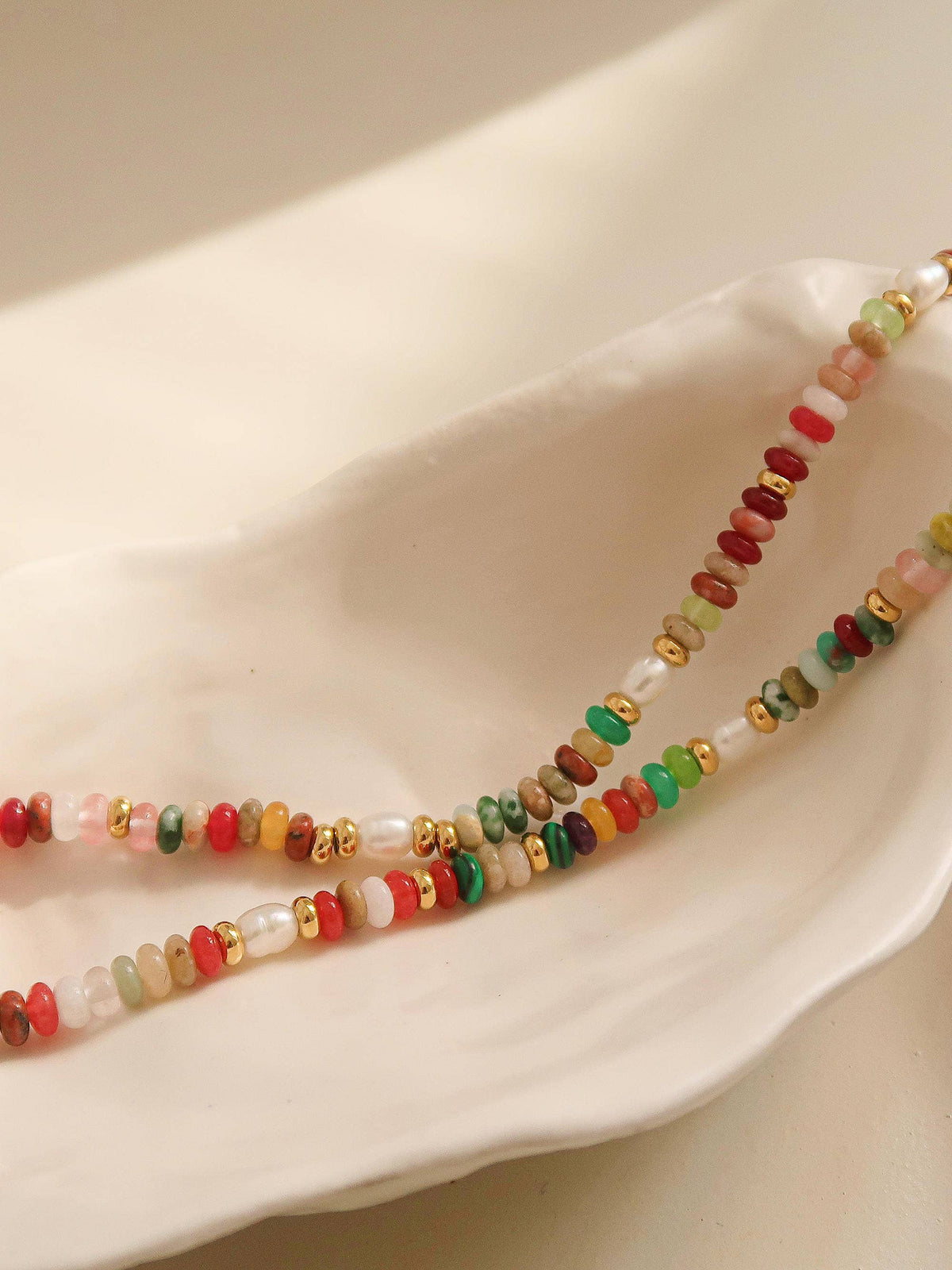 EVA Life in Color Beaded Necklace