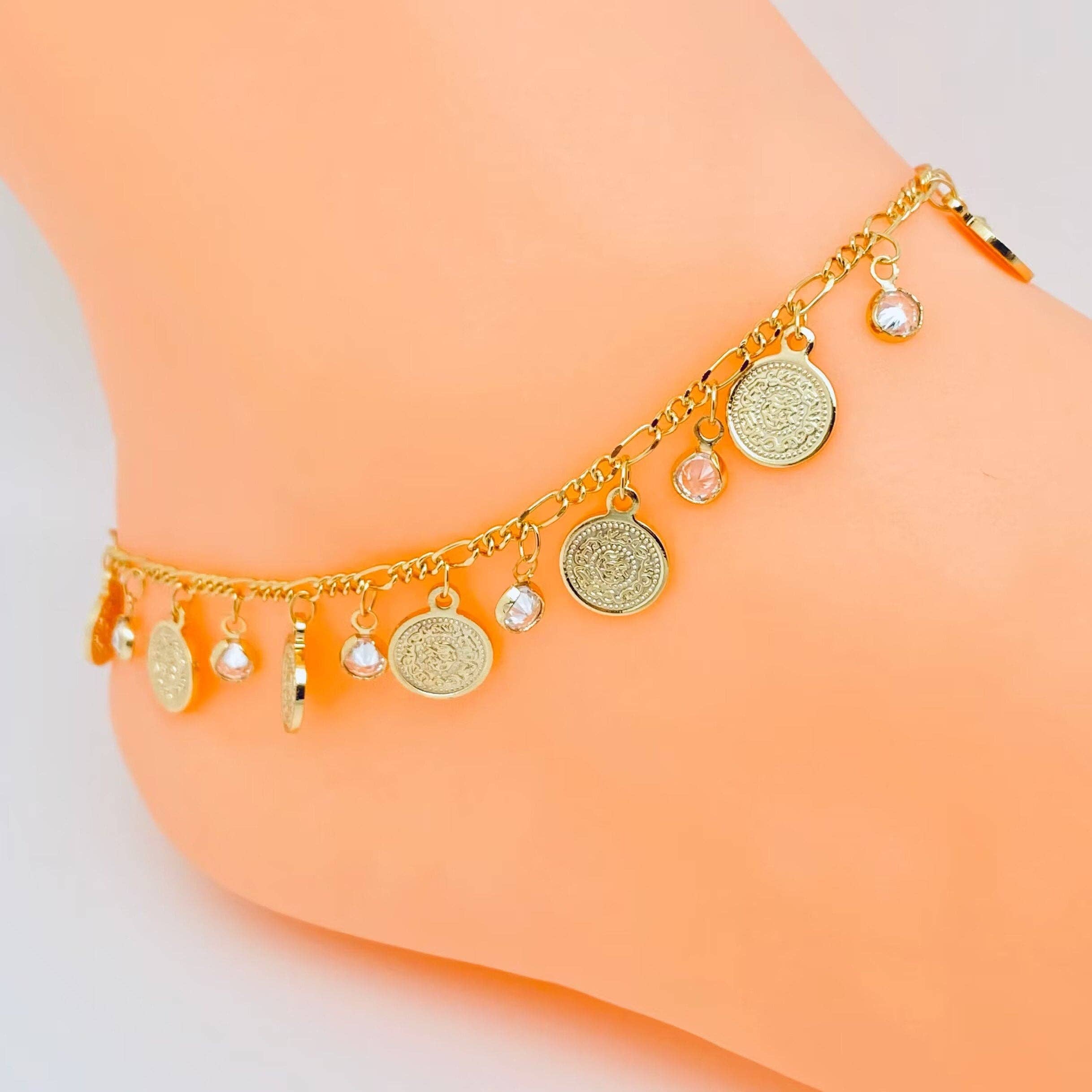 EVA Coin Anklet