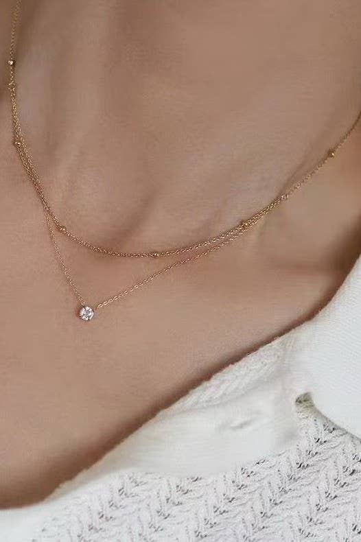 EVA Simple Statement Necklace
