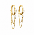 EVA Glam Chain Earrings