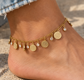EVA Lucky Coin Anklet
