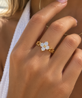 EVA Mini Flower Ring: Size 7