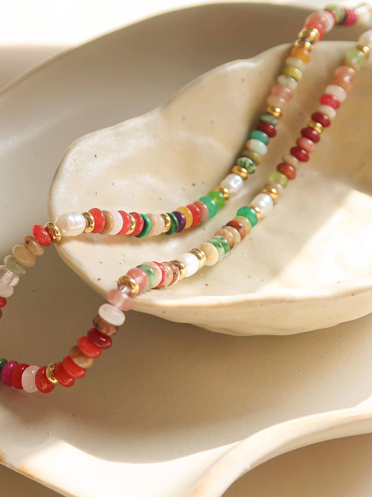 EVA Life in Color Beaded Necklace