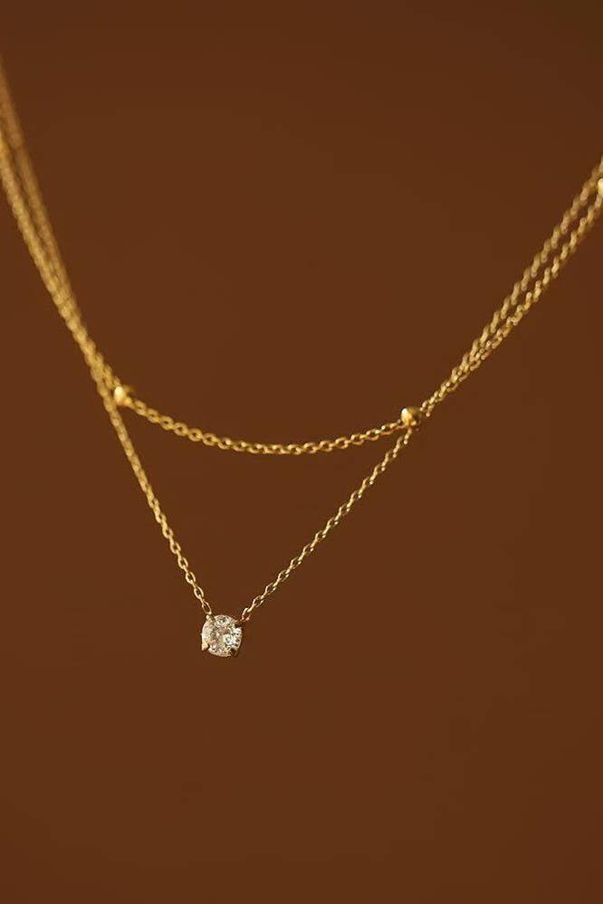 EVA Simple Statement Necklace